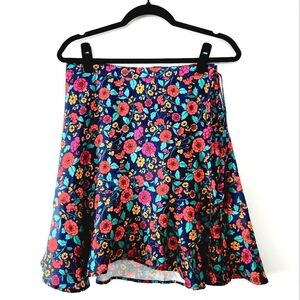 Summersalt floral wrap skirt - M